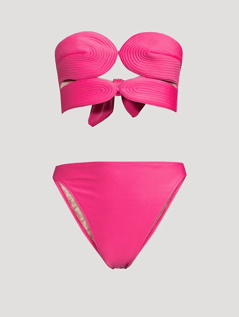 Matelassé Bikini Set