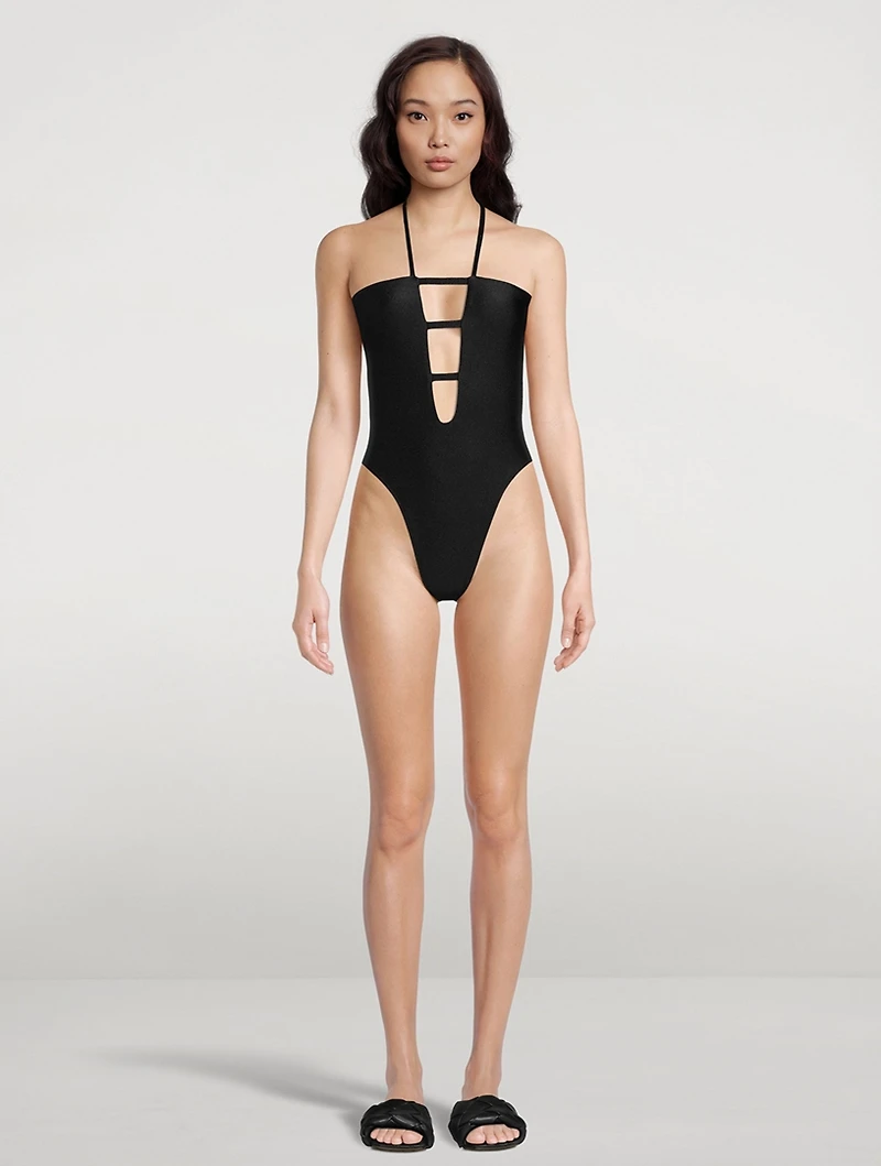 Cut-Out One-Piece Swimsuit