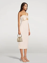 One-Shoulder Midi Dress