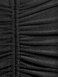 Ruched Mini Skirt
