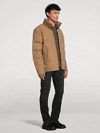 Boras Corduroy Down Bomber Jacket