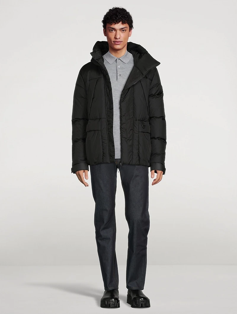 Seki Down Jacket With Hood