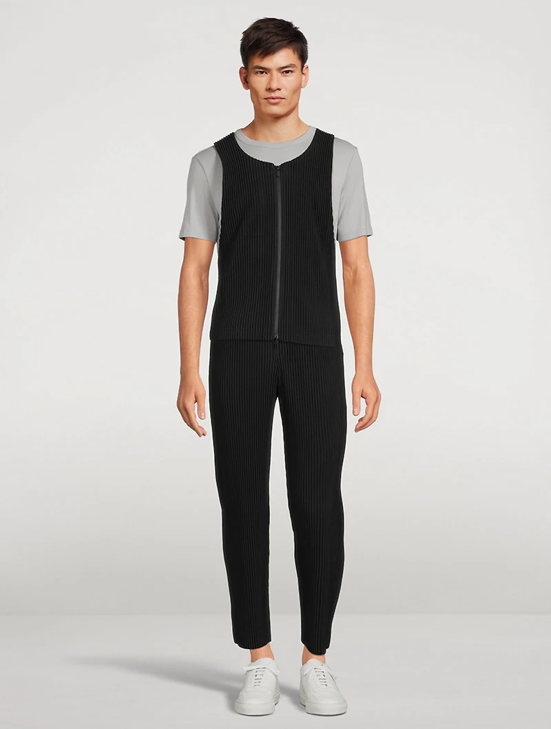 MC August Crossback Zip-Up Vest