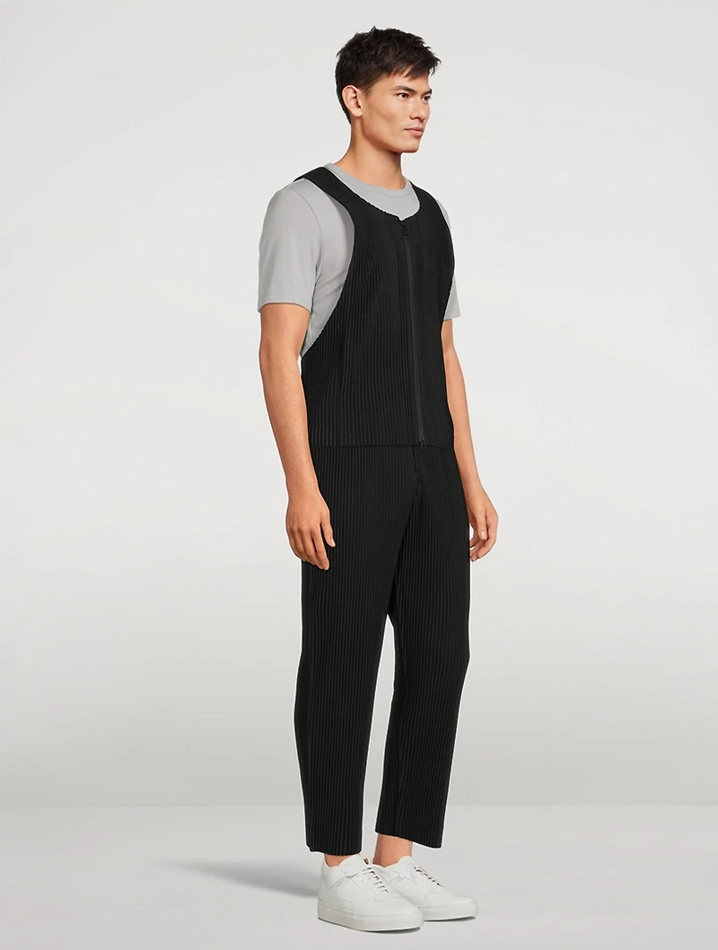 MC August Crossback Zip-Up Vest