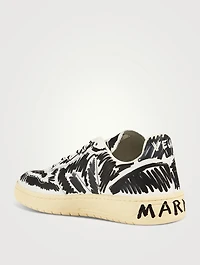 Marni x Veja V-10 Leather Sneakers