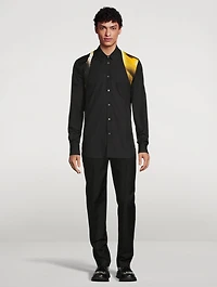 Cotton Poplin Harness Shirt