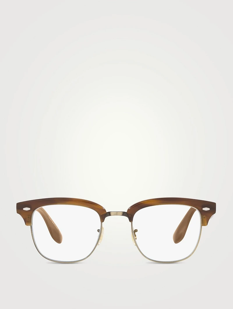 Oliver Peoples x Brunello Cucinelli Capannelle Square Optical Glasses
