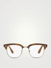 Oliver Peoples x Brunello Cucinelli Capannelle Square Optical Glasses