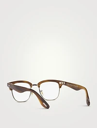 Oliver Peoples x Brunello Cucinelli Capannelle Square Optical Glasses