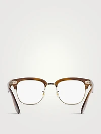 Oliver Peoples x Brunello Cucinelli Capannelle Square Optical Glasses