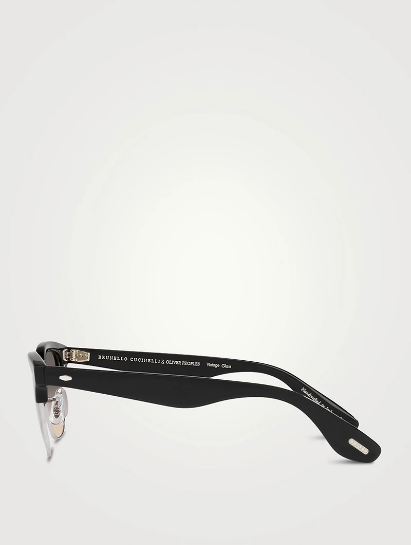 Oliver Peoples x Brunello Cucinelli Capannelle Square Sunglasses