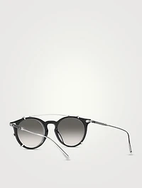 Oliver Peoples x Brunello Cucinelli Eduardo Round Sunglasses
