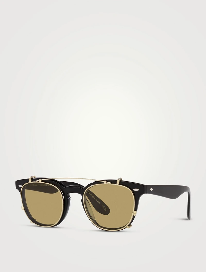 Oliver Peoples x Brunello Cucinelli Jep Round Sunglasses