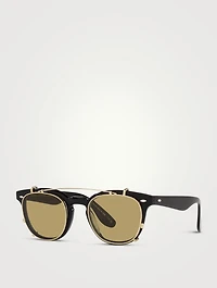 Oliver Peoples x Brunello Cucinelli Jep Round Sunglasses