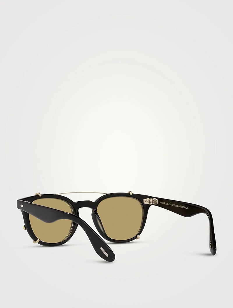 Oliver Peoples x Brunello Cucinelli Jep Round Sunglasses