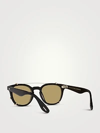 Oliver Peoples x Brunello Cucinelli Jep Round Sunglasses