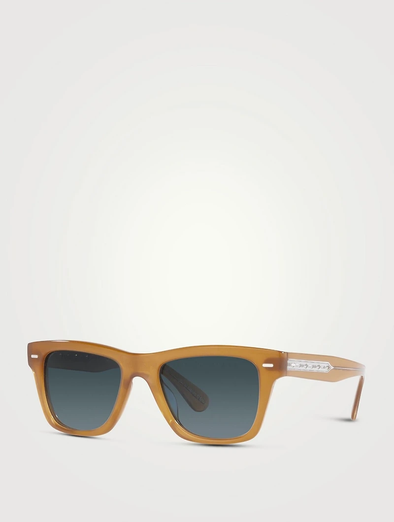 Oliver Peoples x Brunello Cucinelli Oliver Sun Square Sunglasses
