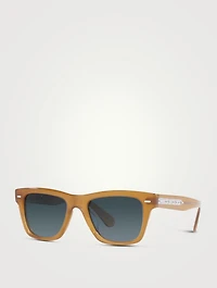 Oliver Peoples x Brunello Cucinelli Oliver Sun Square Sunglasses