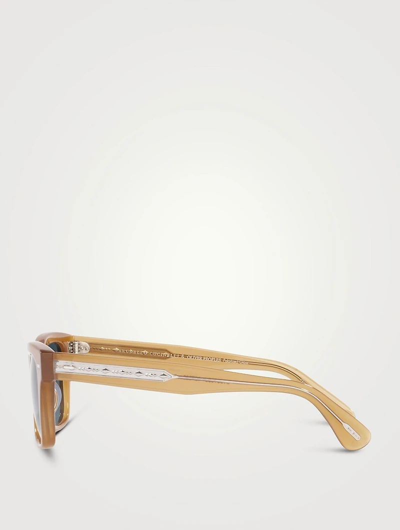 Oliver Peoples x Brunello Cucinelli Oliver Sun Square Sunglasses