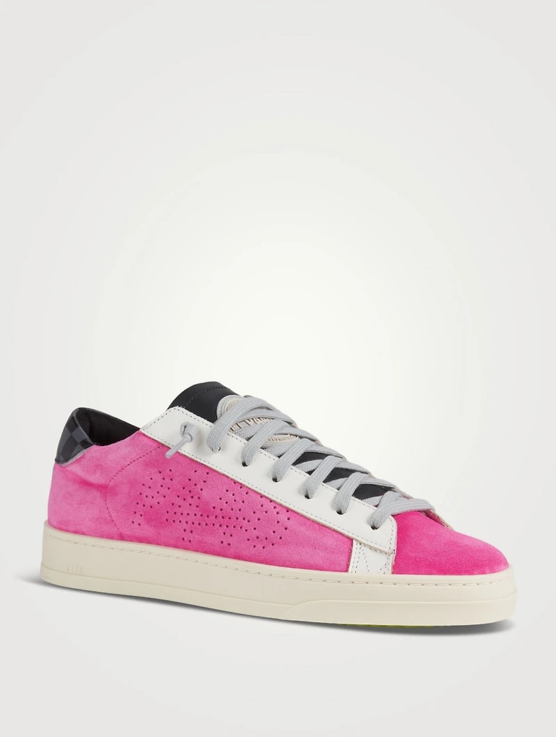 Jack Perforated Suede Sneakers