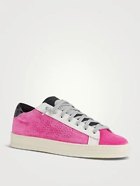 Jack Perforated Suede Sneakers
