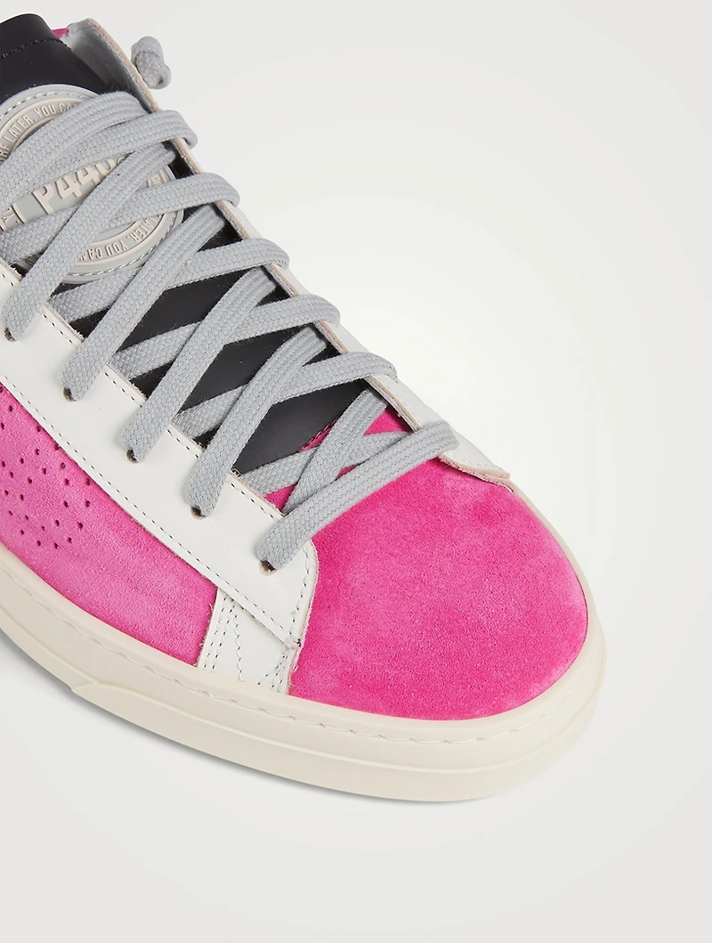 Jack Perforated Suede Sneakers