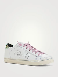 John Perforated Leather Sneakers
