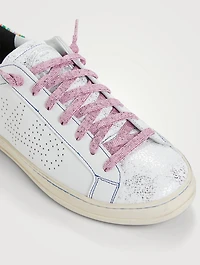 John Perforated Leather Sneakers