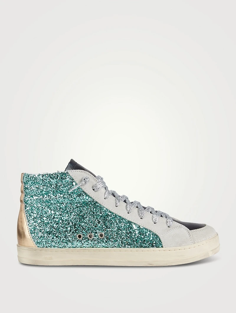 Panter Glitter Skate Sneakers