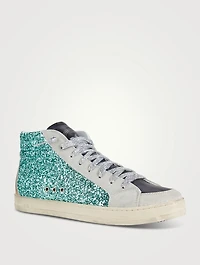 Panter Glitter Skate Sneakers
