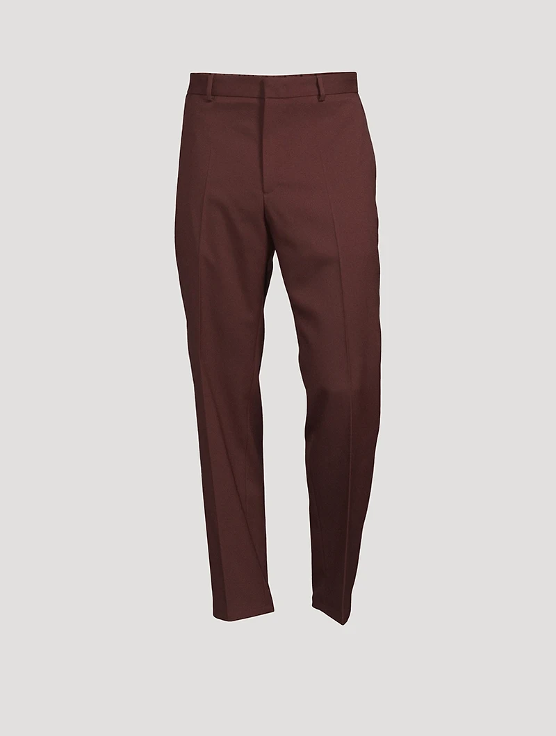 Light Wool Gabardine Pants