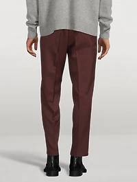 Light Wool Gabardine Pants