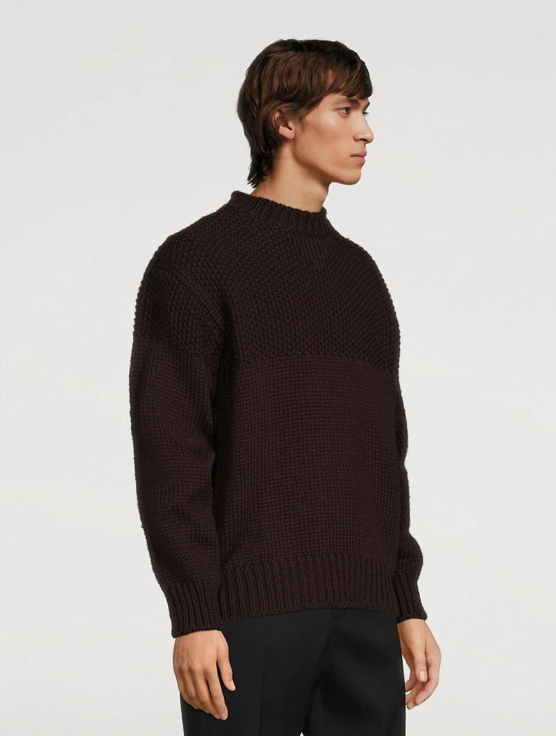 Wool And Mohair Sweater