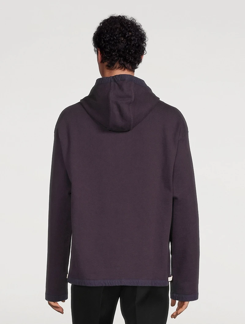 Cotton Drawstring Hoodie