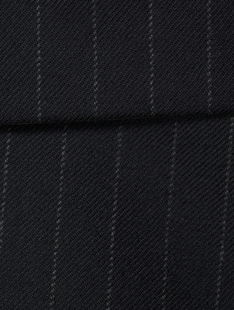 Jacket Chalk Stripe Print