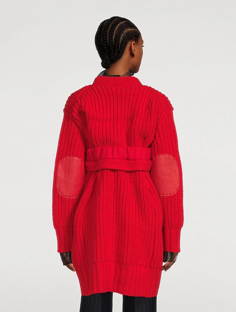 Wool Knit Cardigan