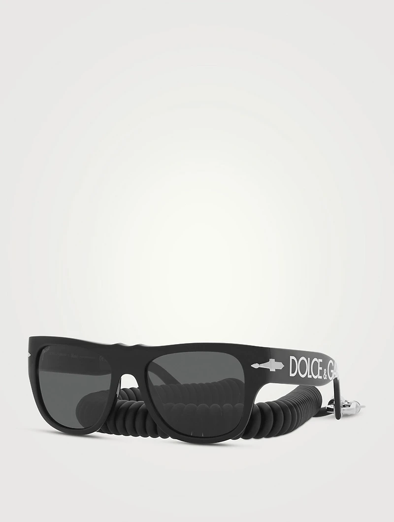 Persol x Dolce&Gabbana Square Sunglasses With Cord