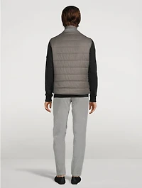 Wool And Cashmere Reversible Vest