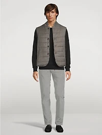 Wool And Cashmere Reversible Vest