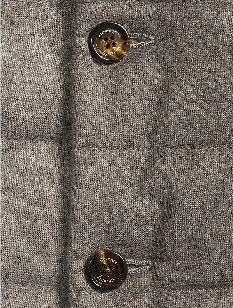 Wool And Cashmere Reversible Vest