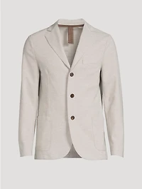 Jersey-Blend Jacket