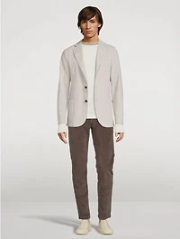 Jersey-Blend Jacket