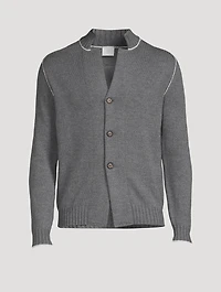 Cashwool Wool Cardigan Sweater