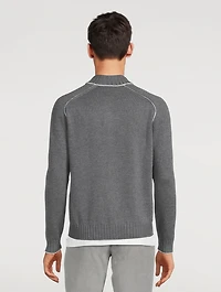 Cashwool Wool Cardigan Sweater