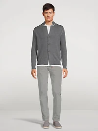 Cashwool Wool Cardigan Sweater