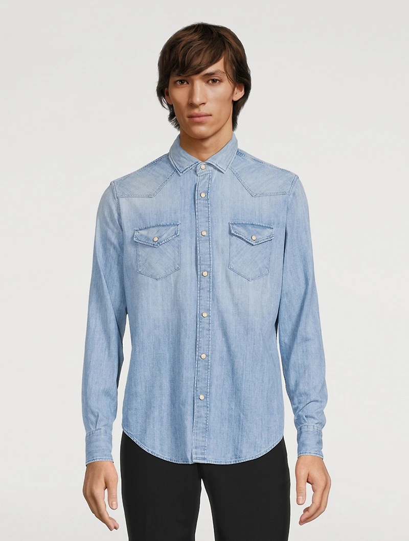 Denim Western Shirt