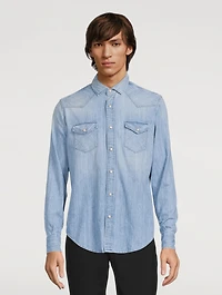 Denim Western Shirt