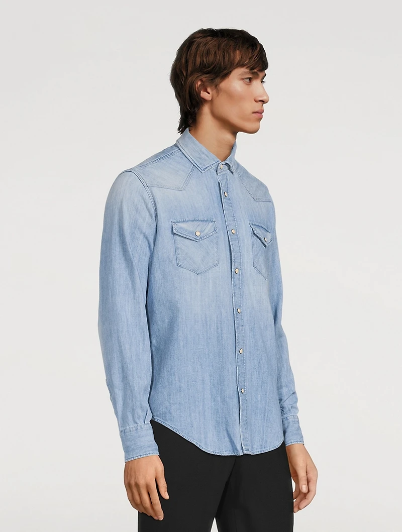 Denim Western Shirt