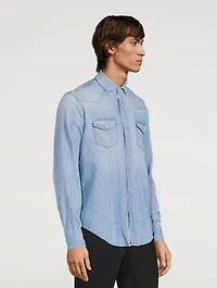 Denim Western Shirt