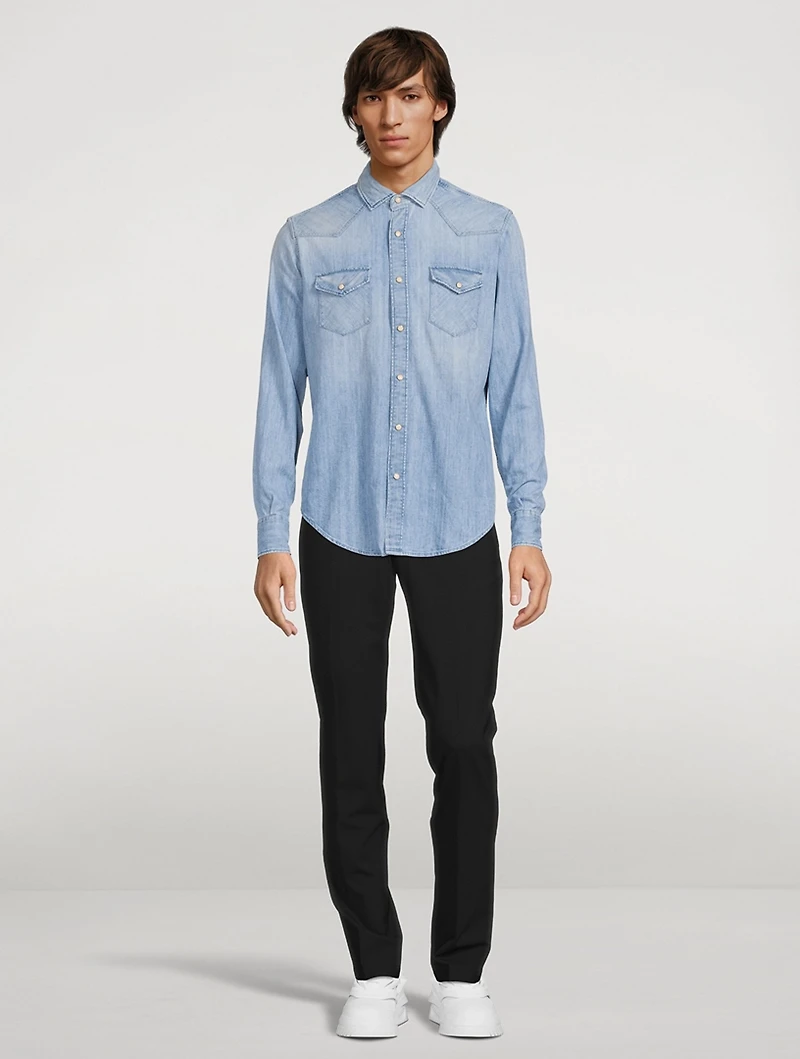 Denim Western Shirt
